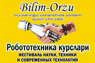 Robototexnika Bilim Orzu o’quv markazida